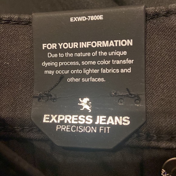 EXPRESS NWT Shiny Black Size 4 Mid Rise Ankle Legging MSRP $98 - Picture 10 of 13